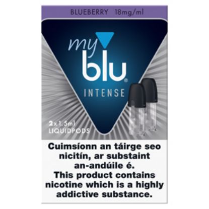 Picture of My Blu Intense 18mg B/berry Liquidpods 2pk x5